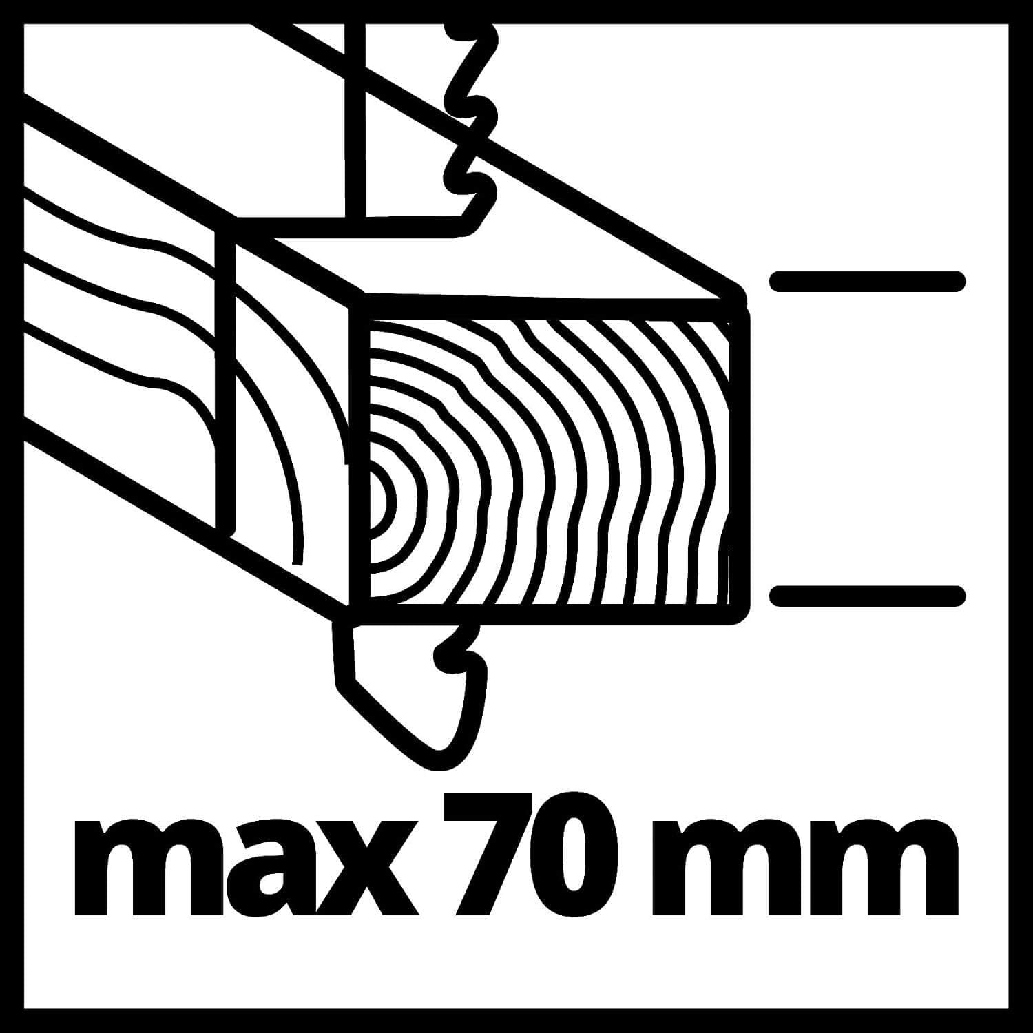 Caladora a batería 18V 70mm Einhell TC-JS 18 Li-Solo