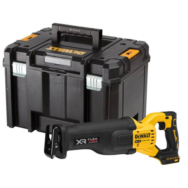 Sierra Sable sin Escobillas XR 18V Flexvolt Advantage con maletín Dewalt DCS386NT