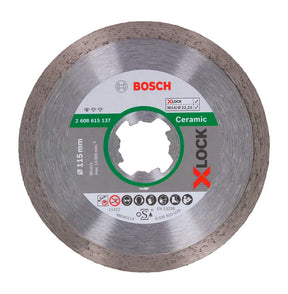 Disco de corte diamante X-LOCK Standard Ceramic Bosch