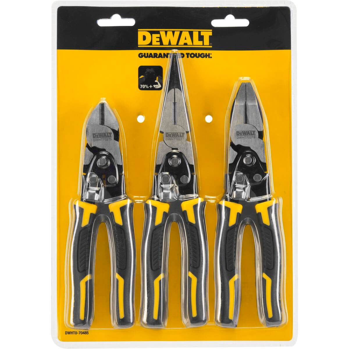 Set de 3 Alicates con Acción Compuesta Dewalt DWHT0-70485