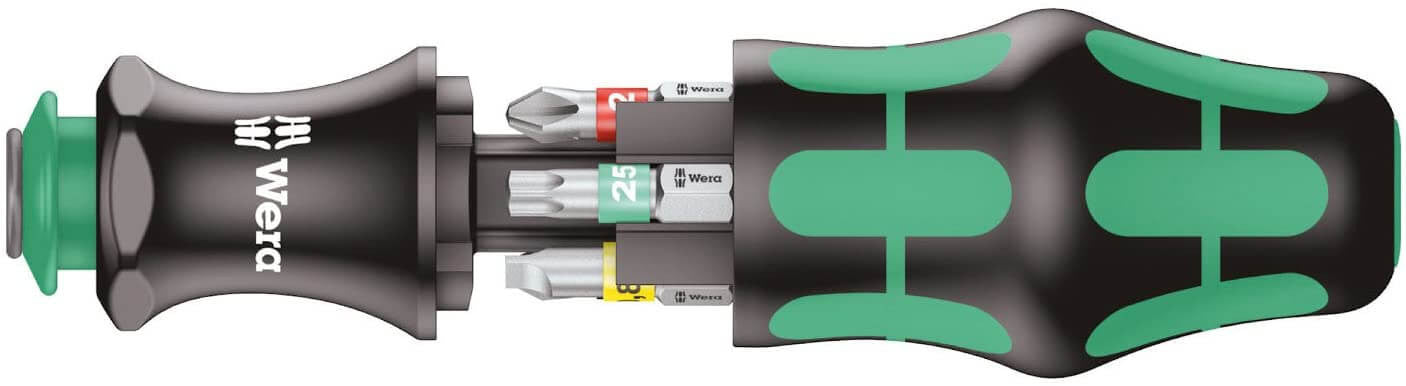 Set destornillador con puntas 7 piezas Kraftform Kompakt 20 Tool Finder 1 Wera 051016