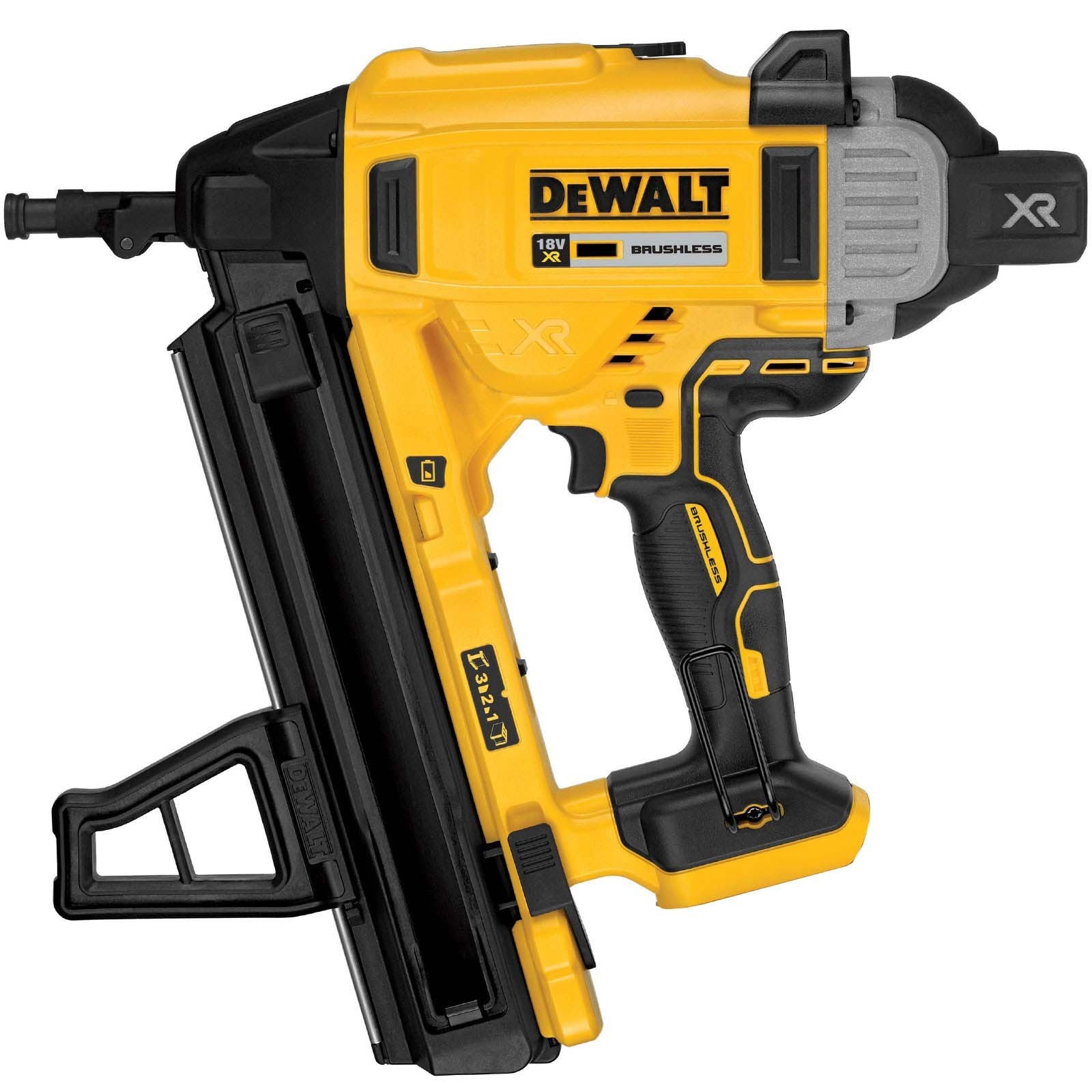 Combo Clavadora de Hormigón y Acero a Batería 18V DCN890P2 + 20.100 Clavos 20mm Dewalt