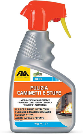 Spray Detergente para Limpieza de Chimeneas 750ml Fila FUEGO