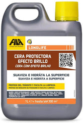 Garrafa Cera Protectora con Efecto Brillo 1L Fila LONGLIFE