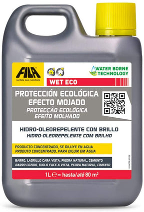 Garrafa Protección Ecológica con Efecto Mojado 1L Fila WET ECO