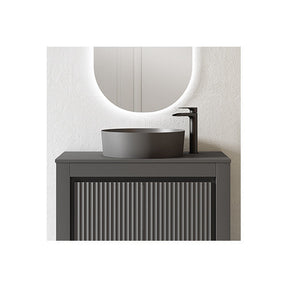 Lavabo Redondo Ceniza 40cm Colors VisoBath