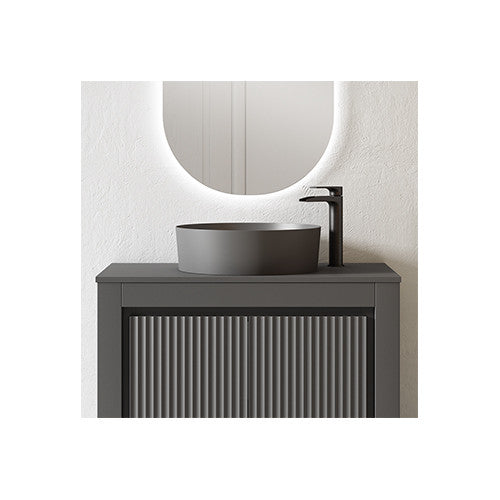 Lavabo Redondo Ceniza 40cm Colors VisoBath