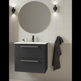 Conjunto de Baño Bondi Ceniza Visobath