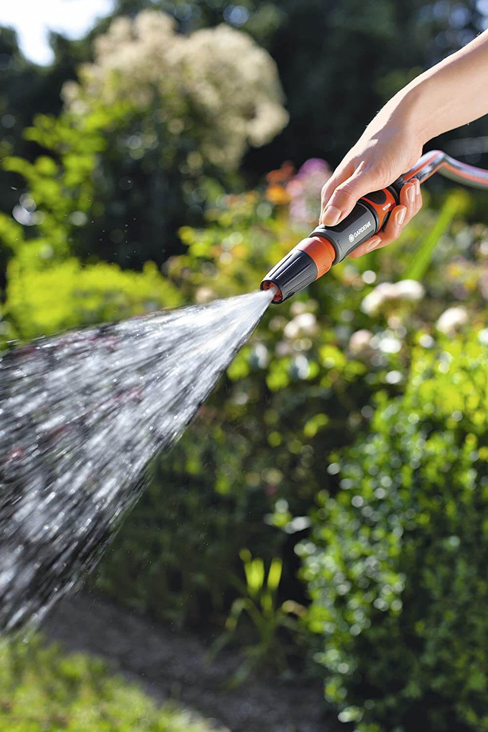 Boquilla de limpieza lanza de agua con chorro ajustable Gardena 18300-20