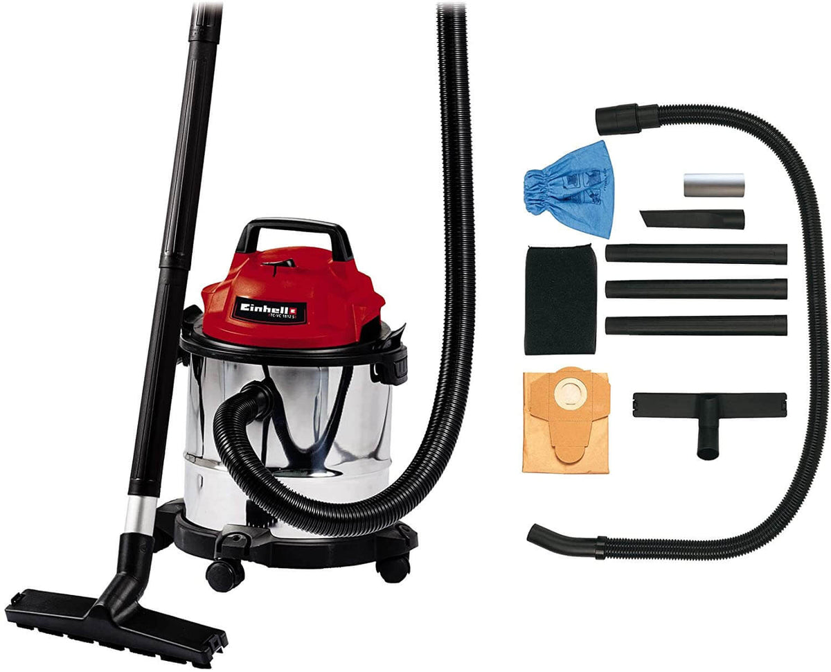 Aspirador en seco y Húmedo 15L 1250W Einhell TC-VC 1815 S