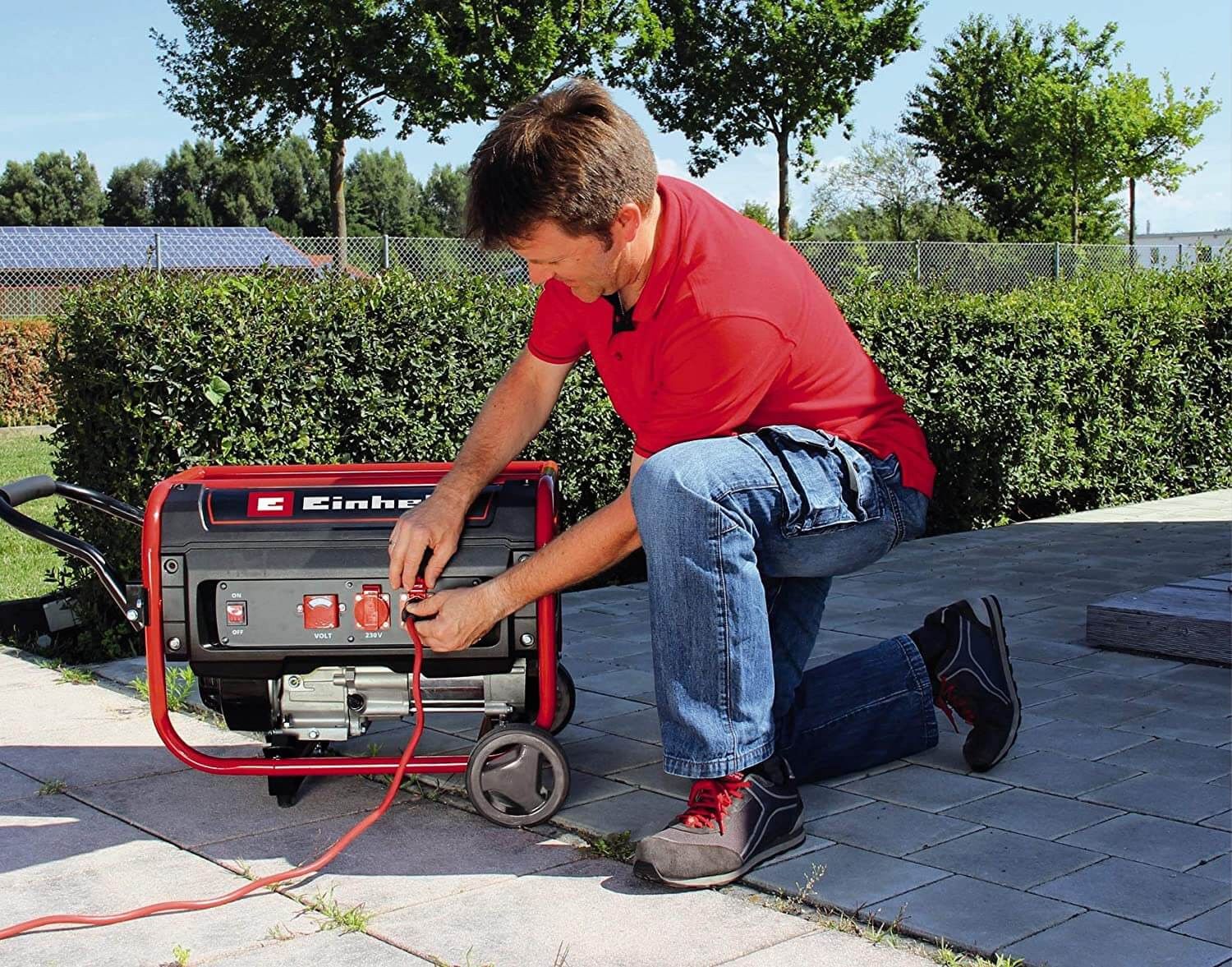 Generador a Gasolina 4 tiempos 3500W Einhell TC-PG 35/E5