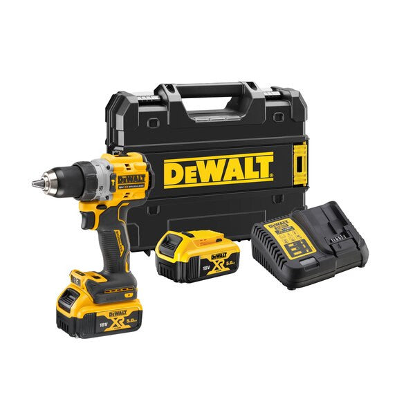 Taladro percutor compacto sin escobillas XR 18V LI-ION 5 Ah Dewalt DCD805P2T