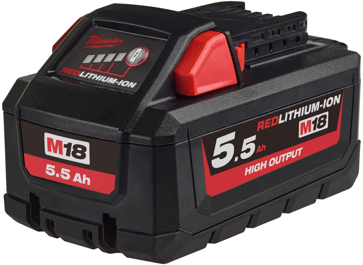 Batería HIGH OUTPUT 18V 5.5Ah Milwaukee M18HB5.5