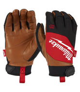 Guantes de piel híbridos Milwaukee HYBRID LEATHER GLOVES