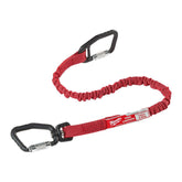 Cuerda anticaída para herramientas de doble mosquetón 4,5kg Milwaukee TOOL LANYARD