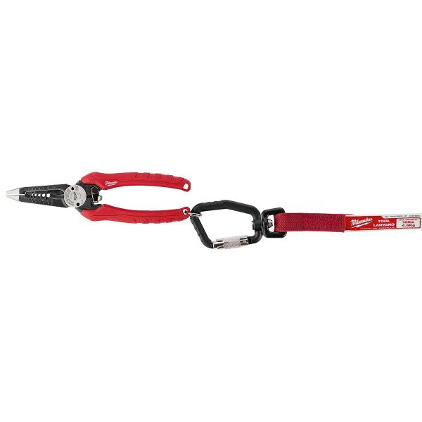 Cuerda anticaída para herramientas de doble mosquetón 4,5kg Milwaukee TOOL LANYARD