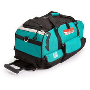 Bolsa porta herramientas profesional Makita con ruedas y tirador telescópico LXT600