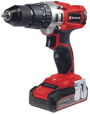 Taladro Percutor a batería Einhell TE-CD 18/2 Li-i +22 (1x2,5 Ah)