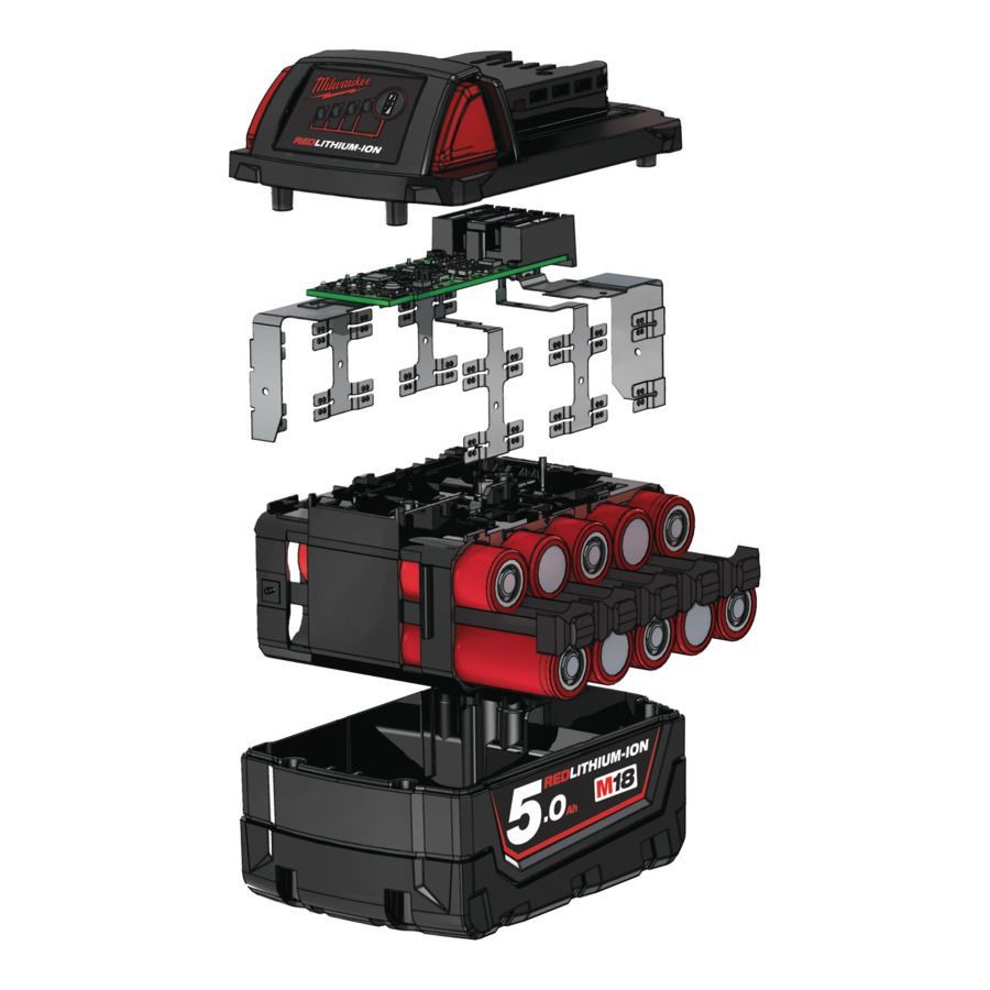 Batería 18V 5.0Ah Milwaukee M18B5