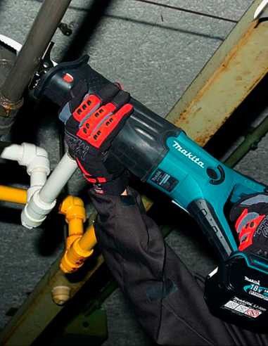 Kit Makita con 10 herramientas + 3 bat + cargador + 2 bolsas DLX1043BL3