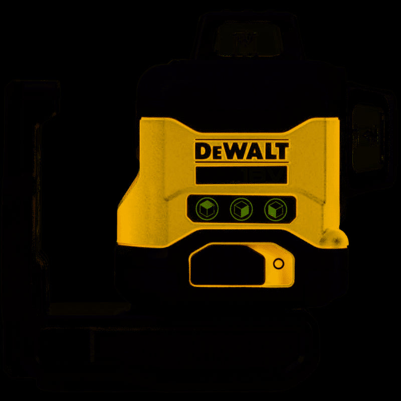 Nivel láser Verde 3 lineas 360º XR 18V Dewalt DCLE34031N