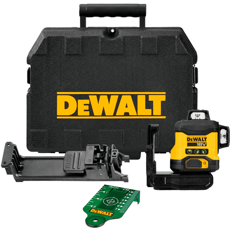 Mega Combo Panel Yeso: Atornillador DCF620+ Martillo DCH133+ Nivel DCLE34031N + 2 Baterías 18V Dewalt