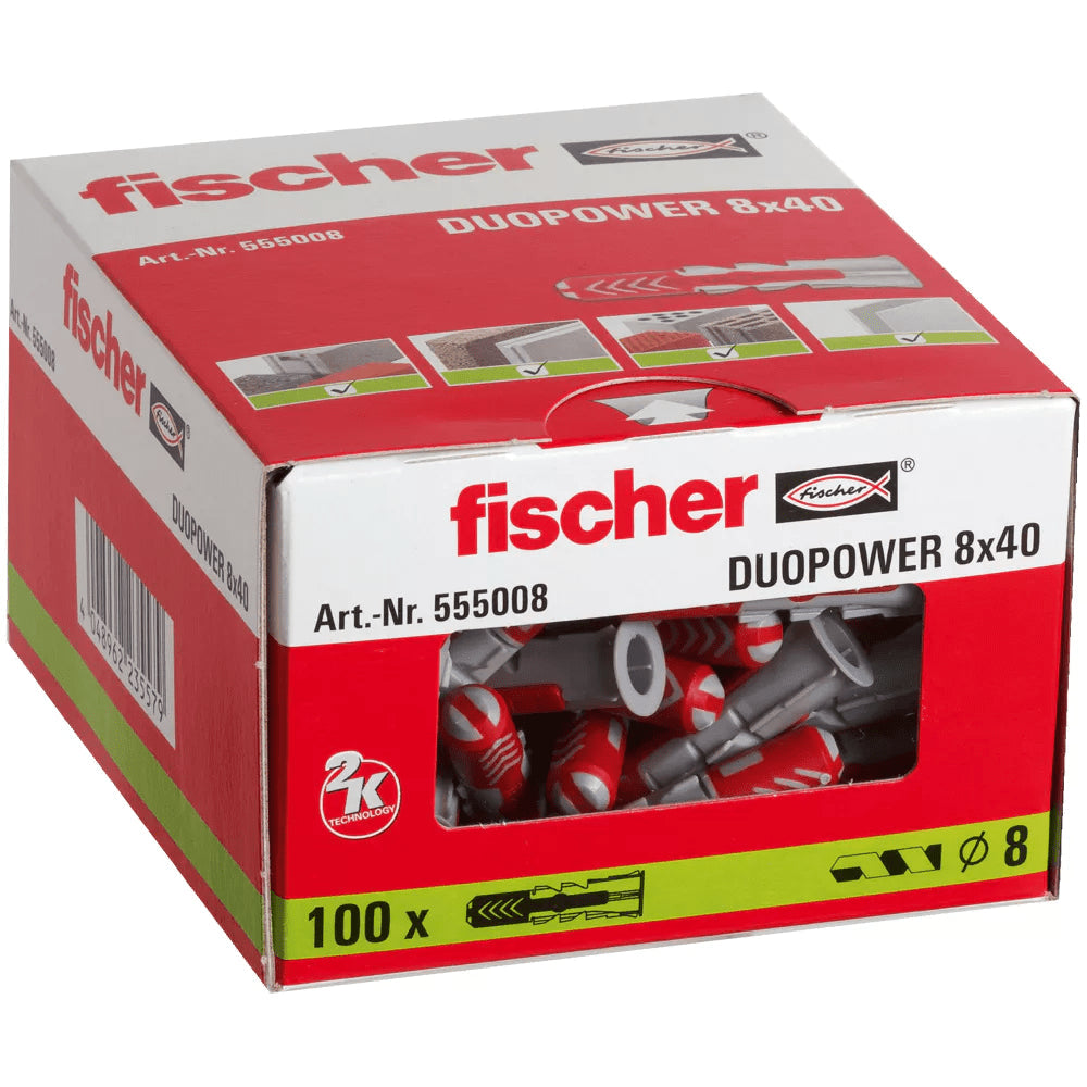 Caja Taco DuoPower de 6-12 mm Fischer