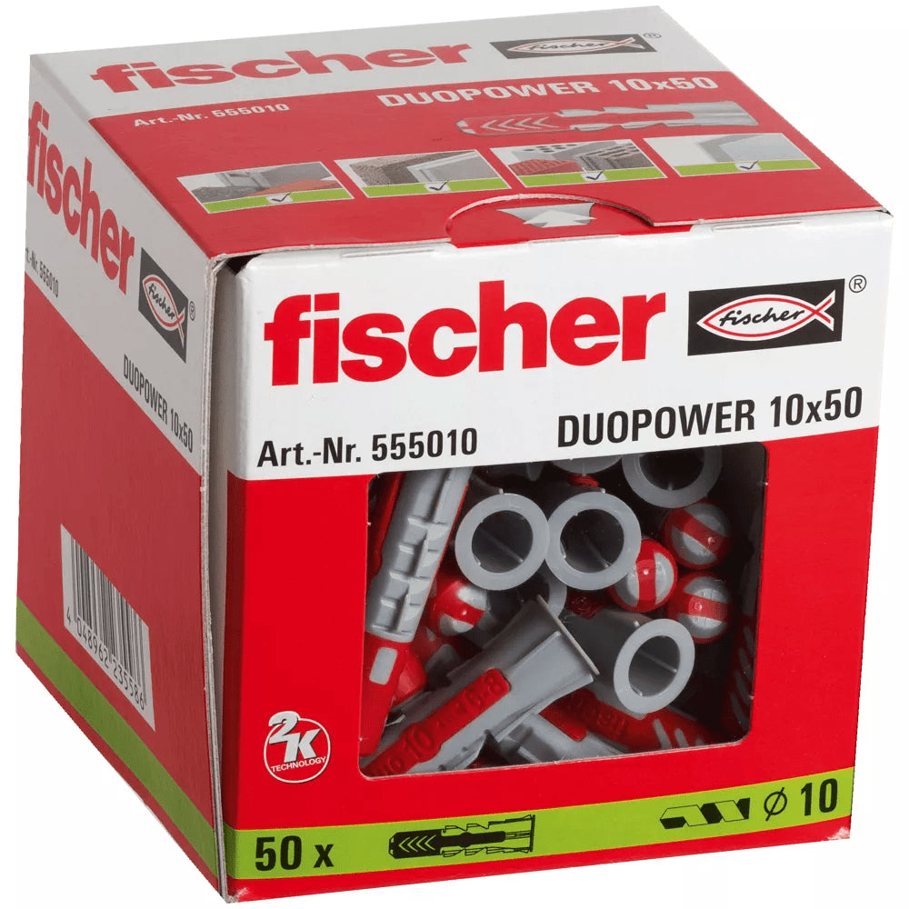 Caja Taco DuoPower de 6-12 mm Fischer