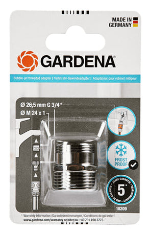 Adaptador de rosca para grifos Gardena 18209-20