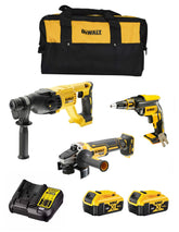 Kit panel yeso 3 herramientas + 2bat 5Ah + cargador + bolsa Dewalt DCK304P2 XR