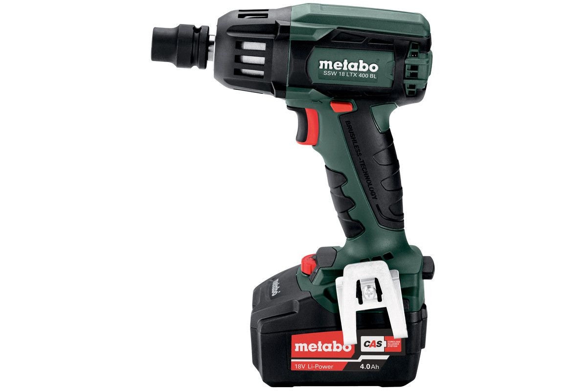 Llave de impacto de batería 18V 400Nm Metabo SSW18LTX400BL