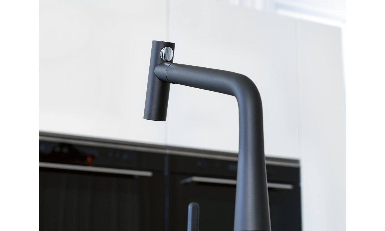 Grifo Cocina Extraible Icon Negro Mate Franke 115.0625.190