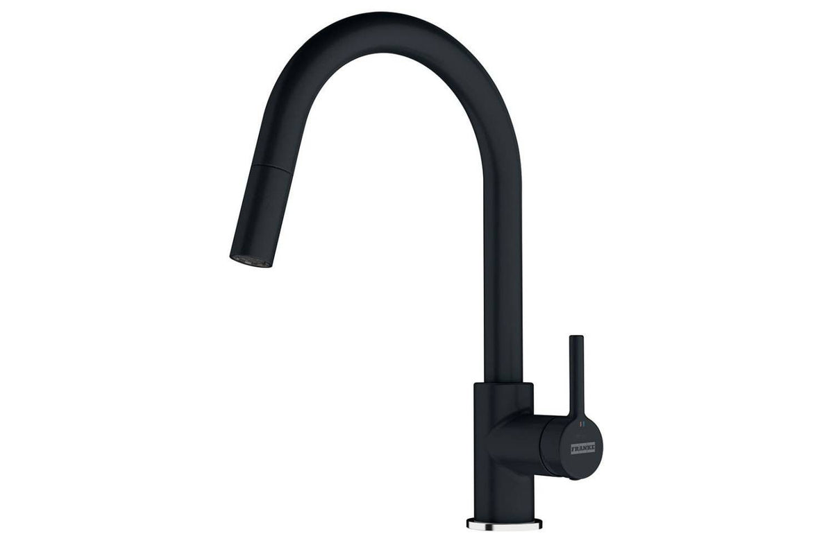 Grifo Cocina Extraible Lina Negro Mate Franke 115.0626.053