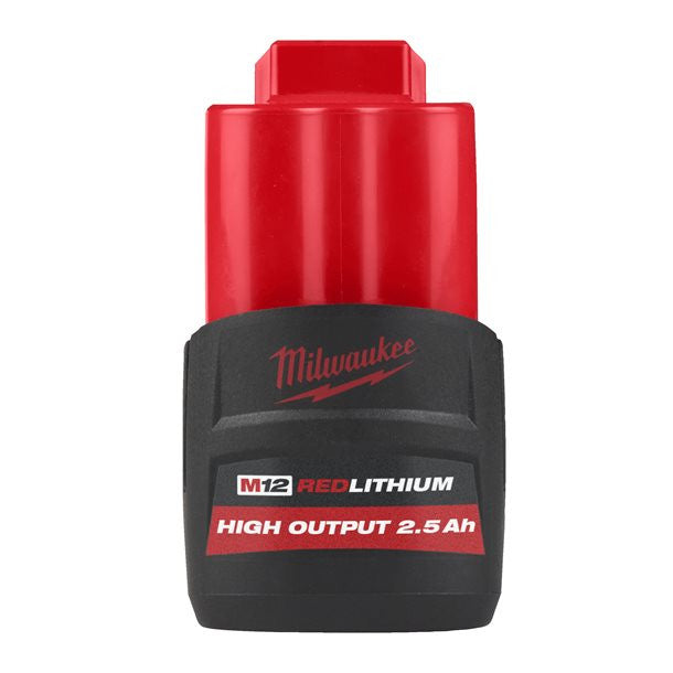 Batería M12 HIGH OUTPUT 2.5Ah Milwaukee M12 HB2.5