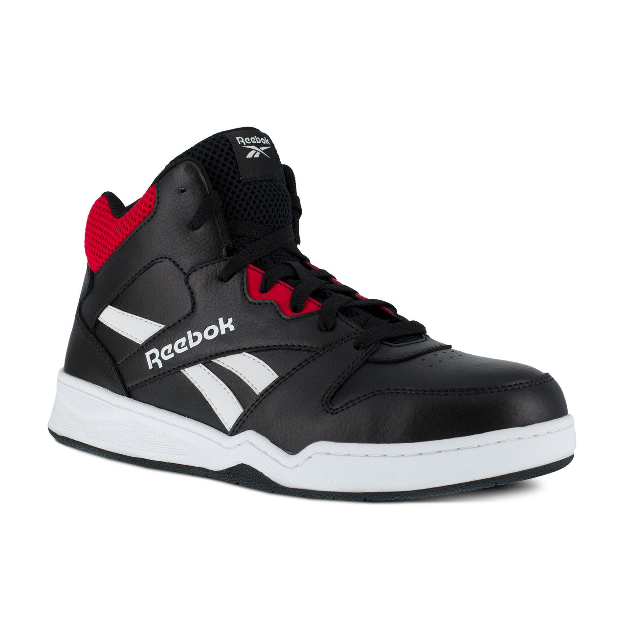 Zapatos de seguridad de caña alta Negra y Roja Reebok IB4132S3