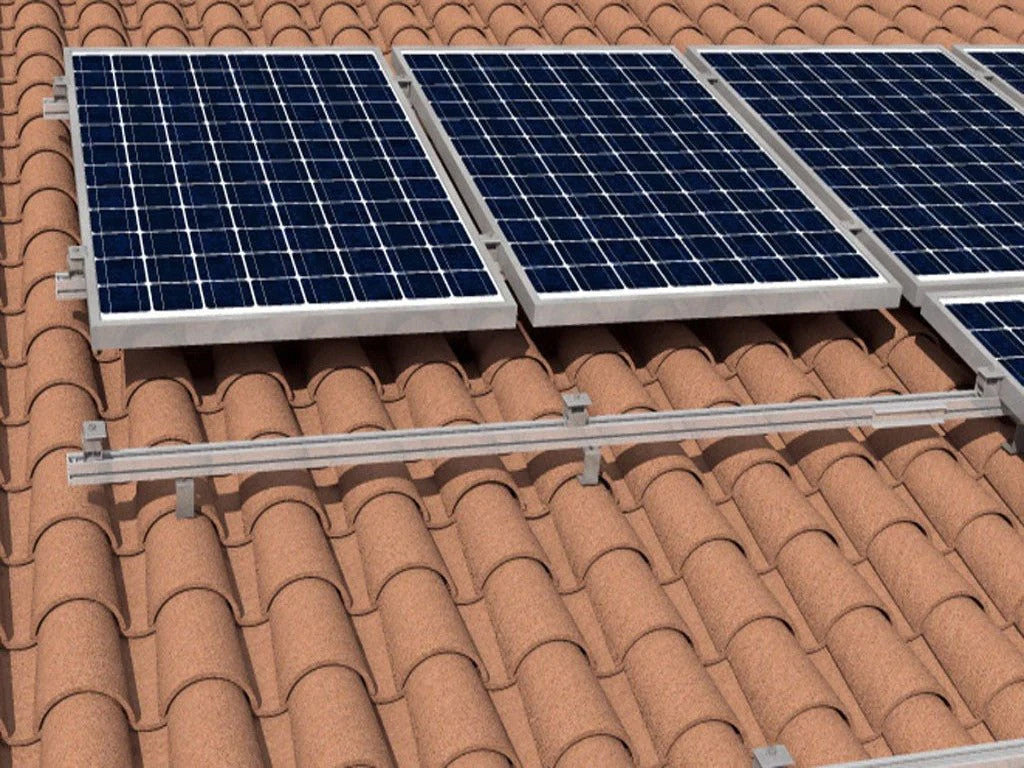 Kit Solar-Fix para Estructura Coplanar 1 módulo Fischer