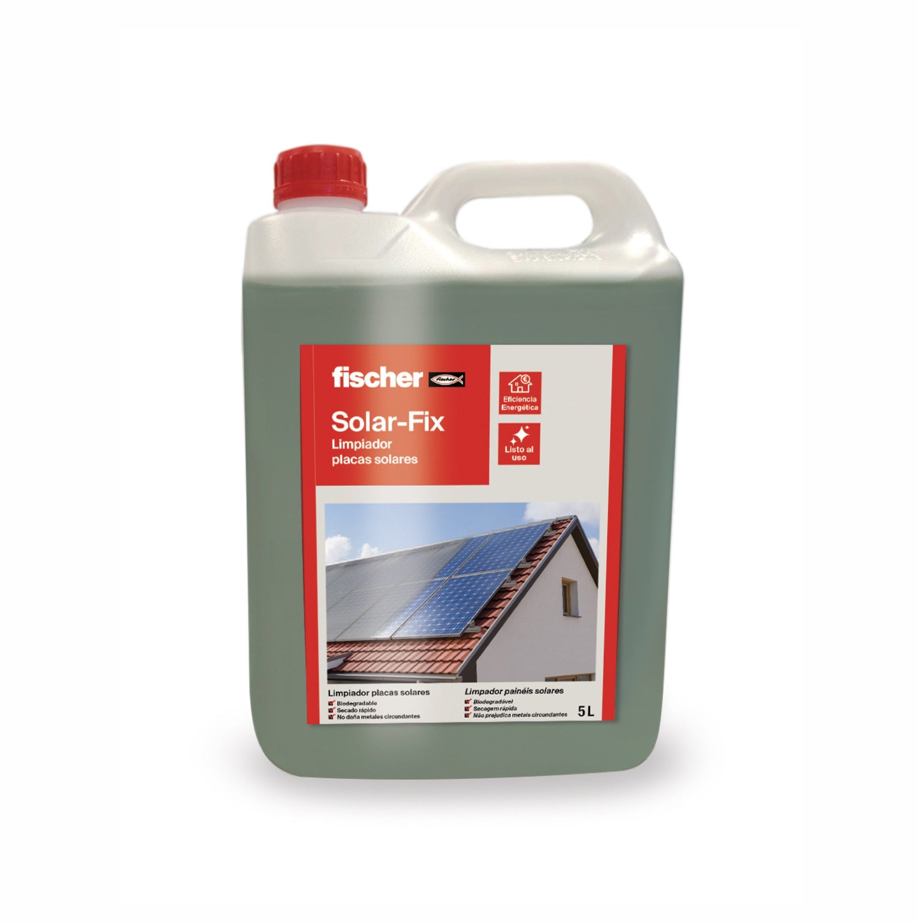 Limpiador de placas solares Solar-fix 5L Fischer