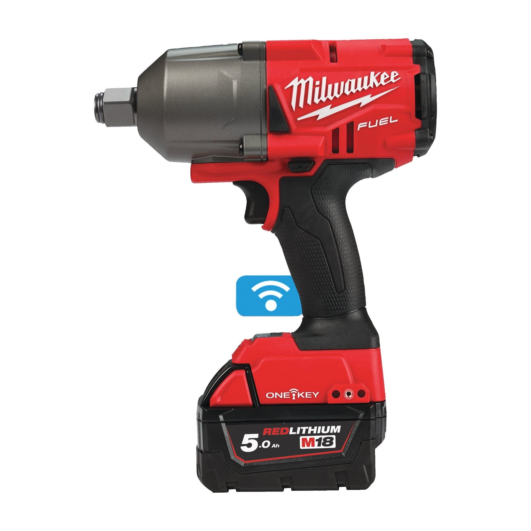 Llave de impacto de alto par M18 FUEL ONE-KEY de 3/4" con anillo Milwaukee M18 ONEFHIWF34-502X