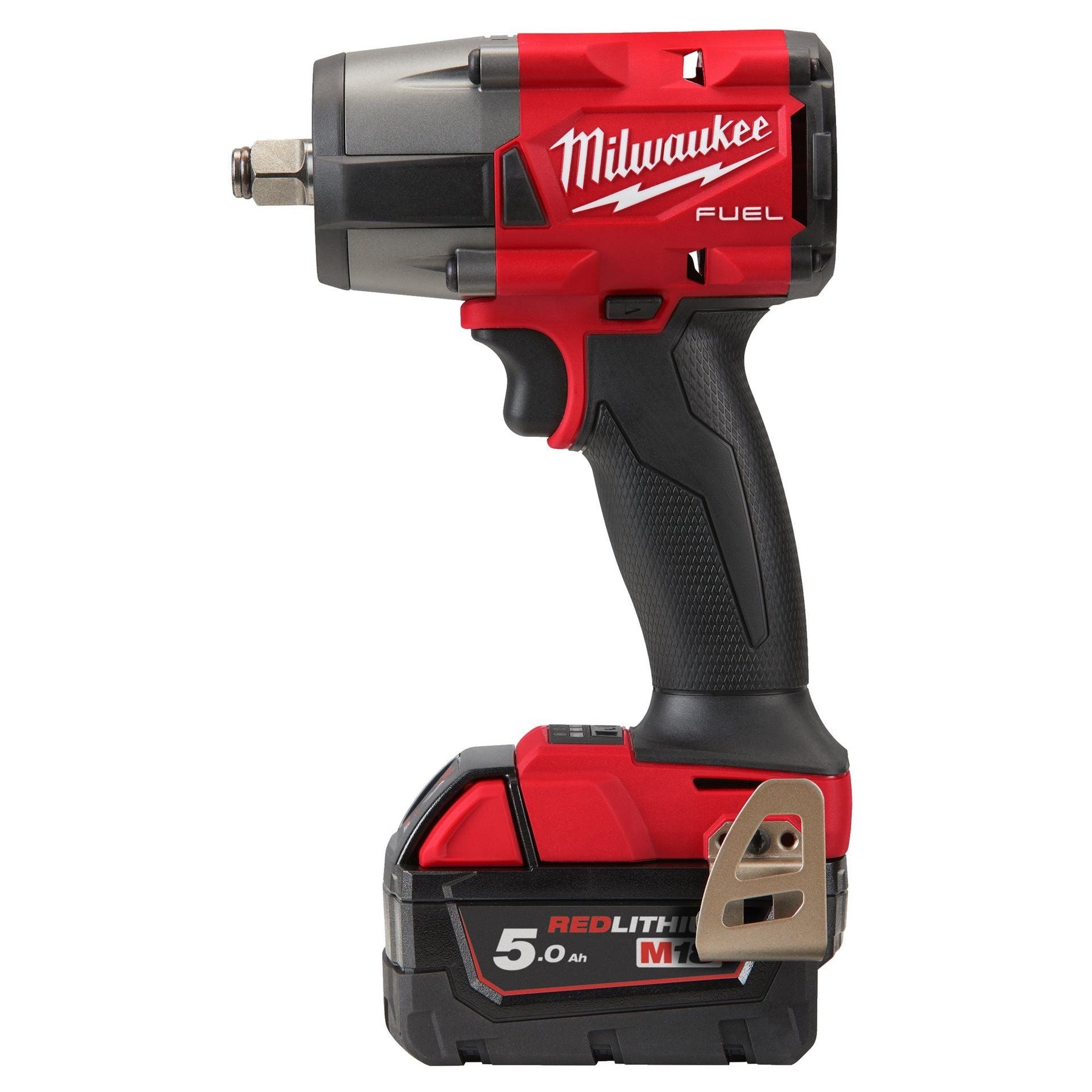 Llave de impacto de par medio M18 FUEL 1/2" Con anillo de fricción Milwaukee M18 FMTIW2F12-502X