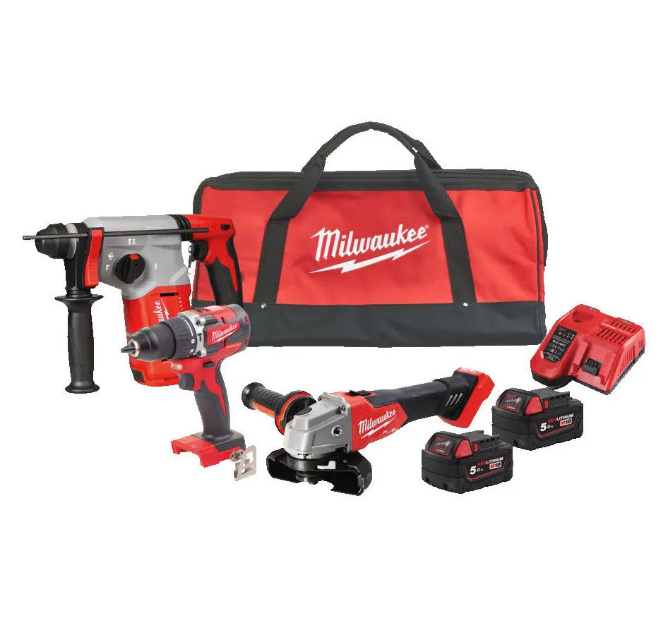 Powerpack 3 herramientas M18 Milwaukee M18 FPP3Q-502B