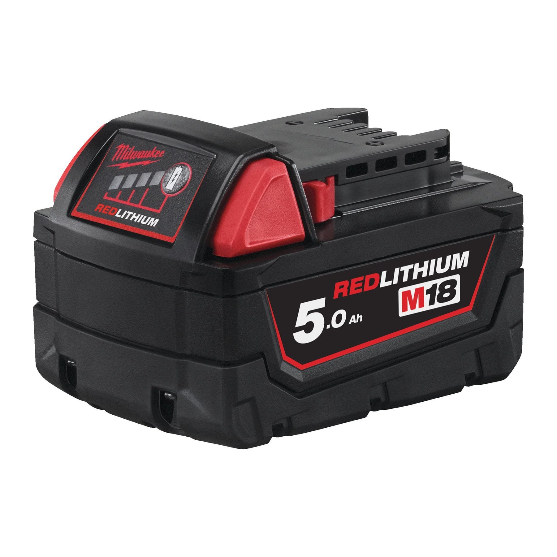 Powerpack 4 herramientas + 2bat 5.5Ah + Bat 5Ah + Cargador + Carro Milwaukee M18FPP4C-555T