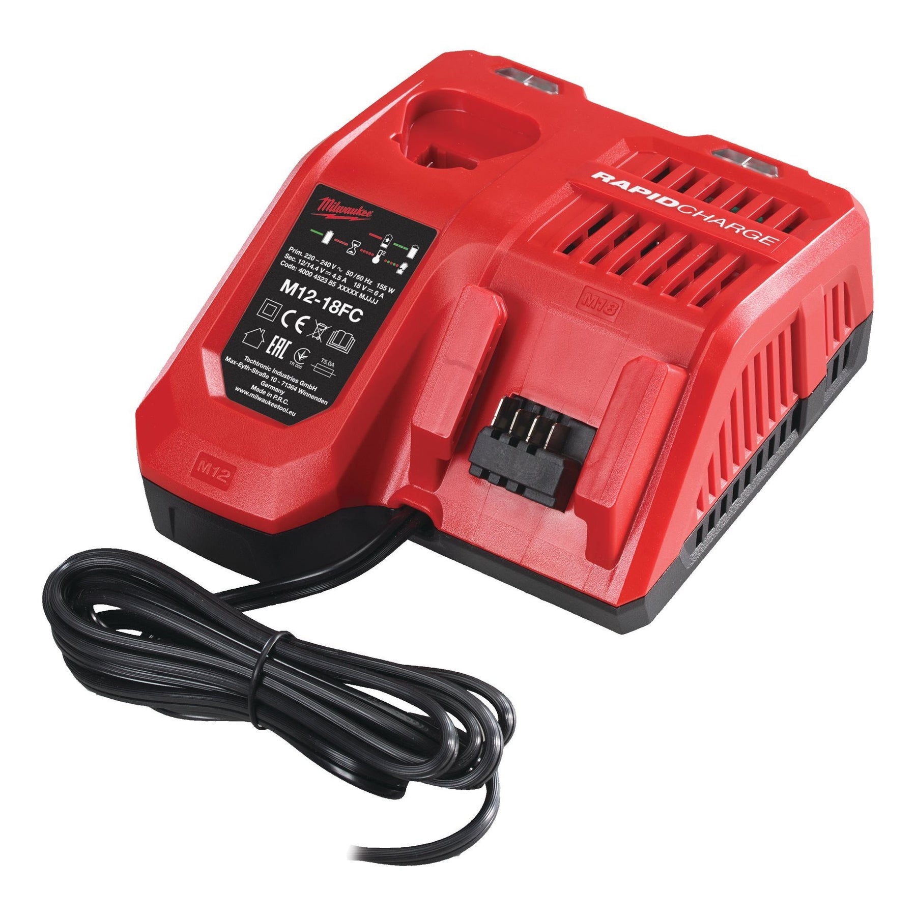 Powerpack OPE5 Motosierra + Soplador + Sierra de poda + 3Bat + Cargador + Baúl Milwaukee M18FPP3OPL5-823P