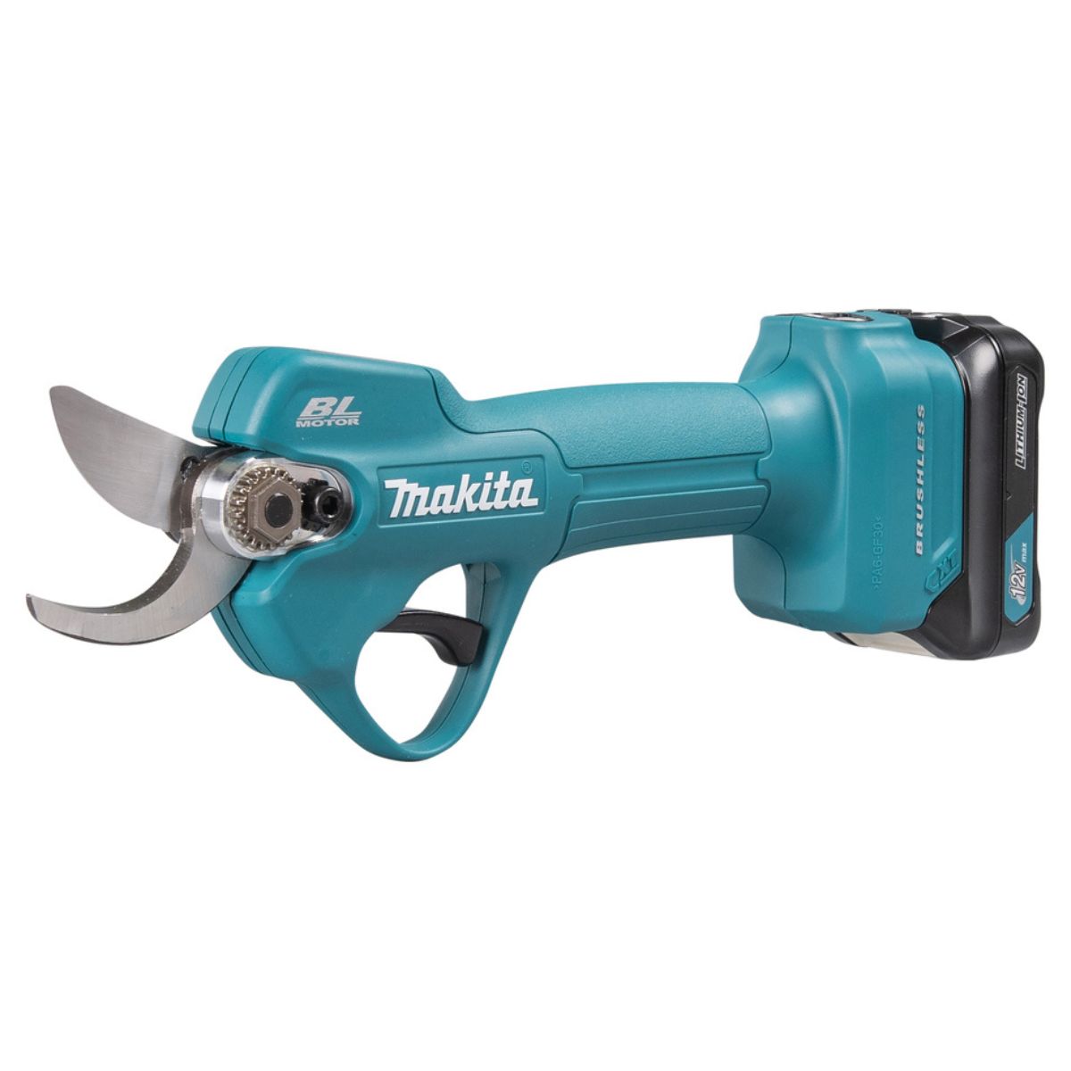 Tijeras de podar Makita 12V CXT con cargador de batería