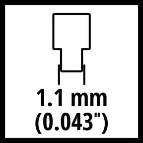 Cadena para motosierra 25cm Einhell GE-LC 18Li 4501754