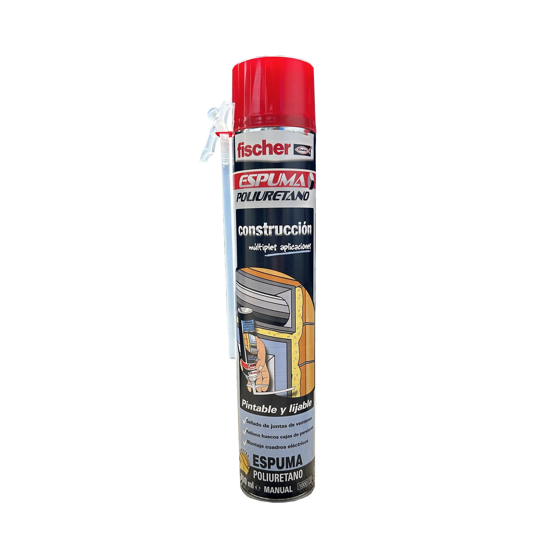 Bote Espuma Construcción Manual 700 ml Fischer