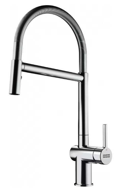 Grifo de Cocina Extraible Active Semi Pro 2 Jets CHR Cromo Franke 115.0653.407