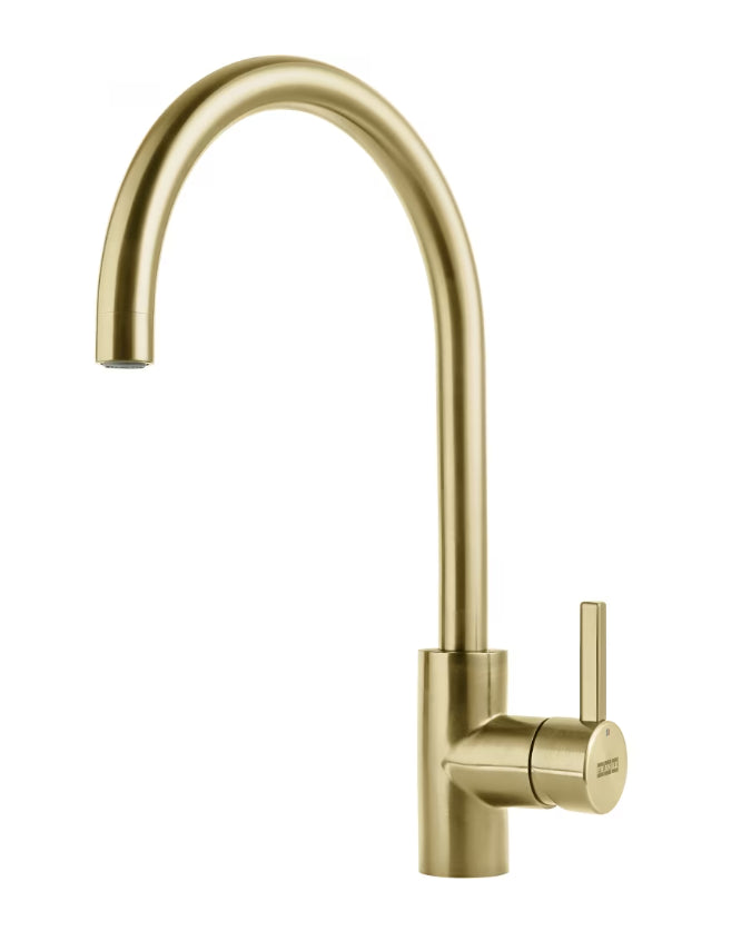 Grifo de Cocina Caño Giratorio Eos Neo Swivel Oro Franke 115.0681.243