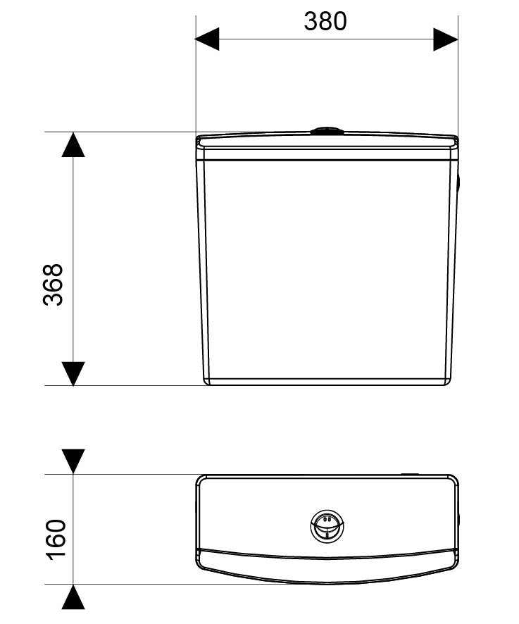 Cisterna baja 3/6L Wirquin 50717468