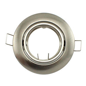 Embellecedor para GU10 redondo Satinado Nickel Filux F1552