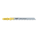 Segueta de corte rapido 75x4mm 5ud. Milwaukee